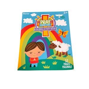 Darcie Pray Everyday Christian Religious Jesus Kids Coloring Activity Book